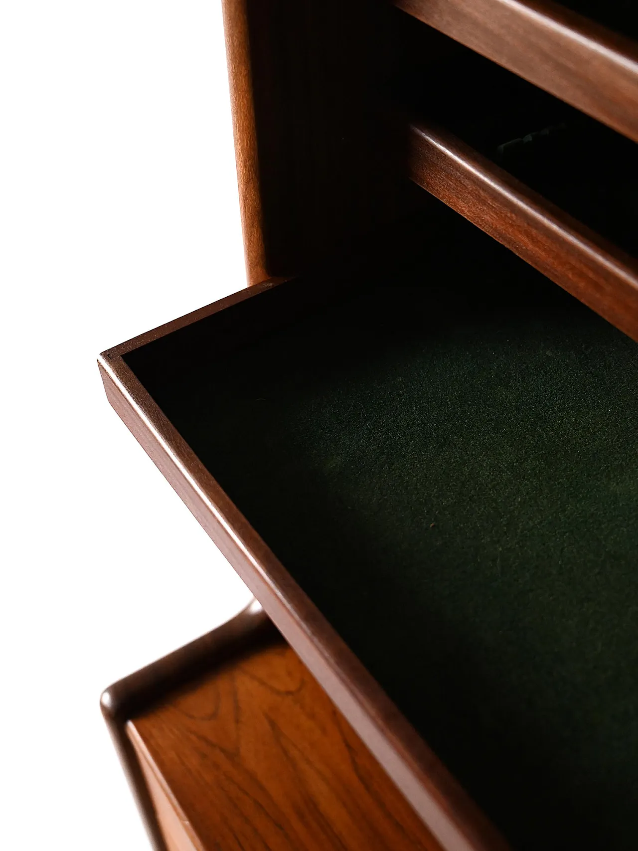 Credenza alta scandinava in teak, anni '60 7