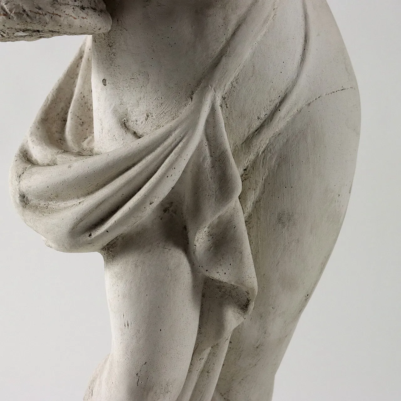 Plaster garden sculpture of the allegory of spring 5