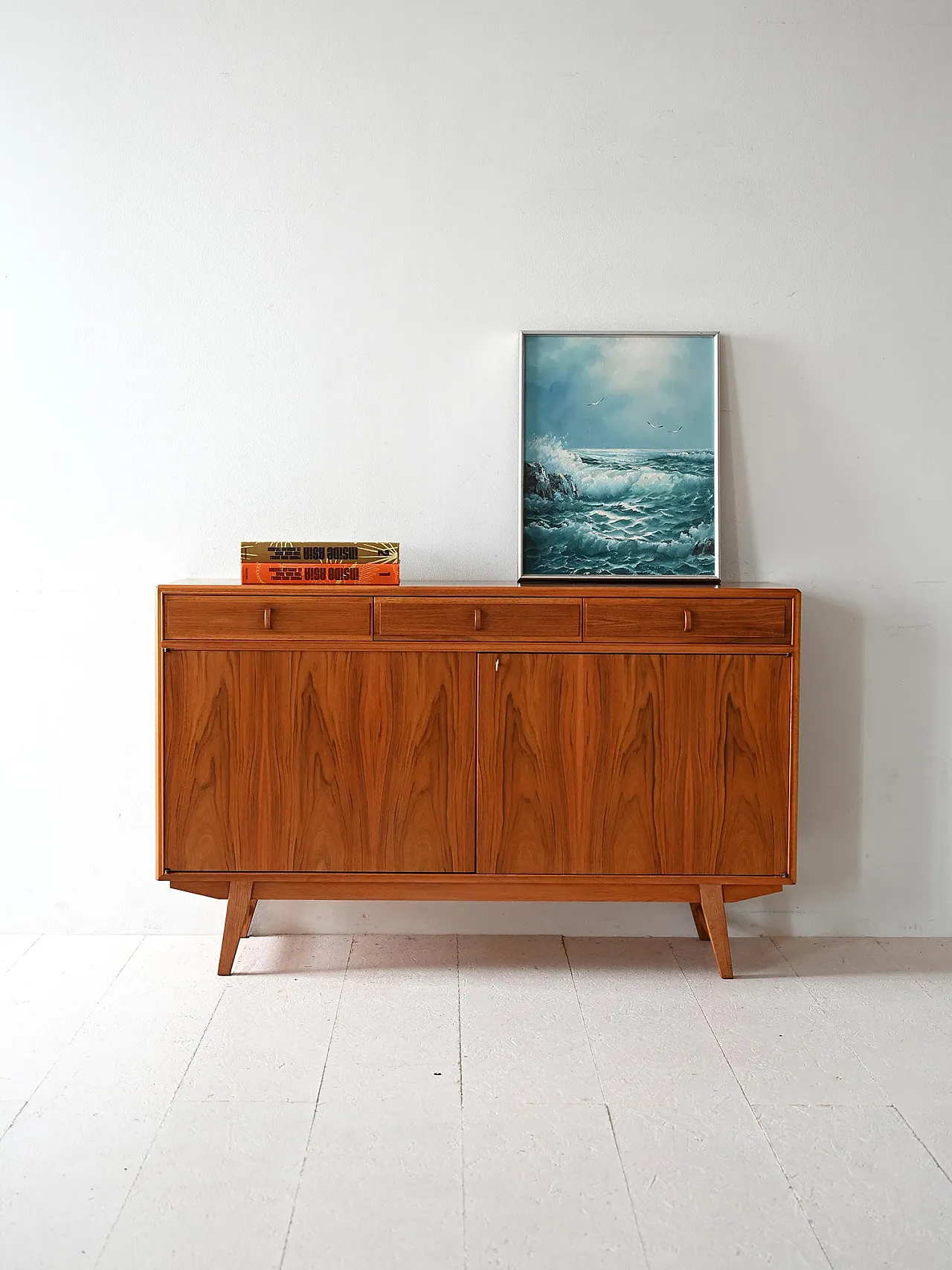 Sideboard FaceBoard Bodafors in walnut, 60s 1