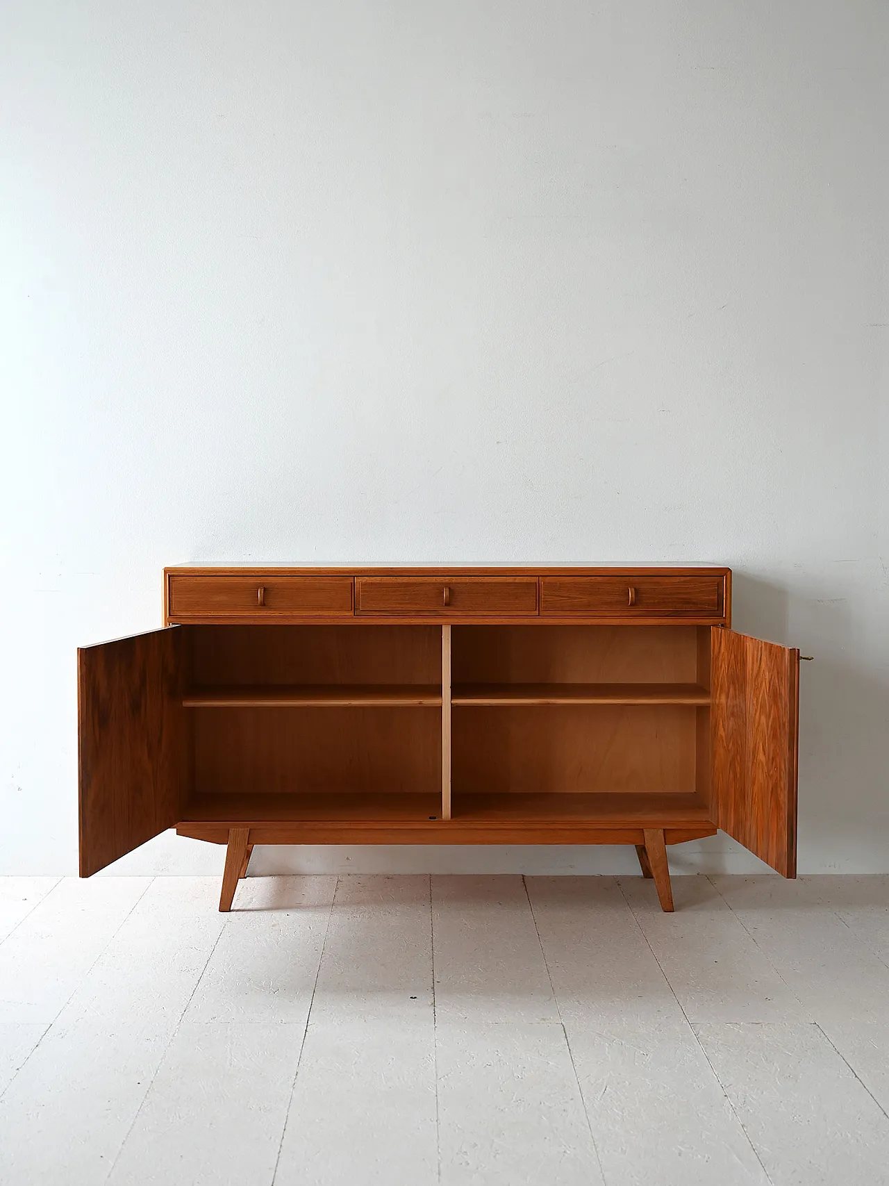 Sideboard FaceBoard Bodafors in walnut, 60s 3