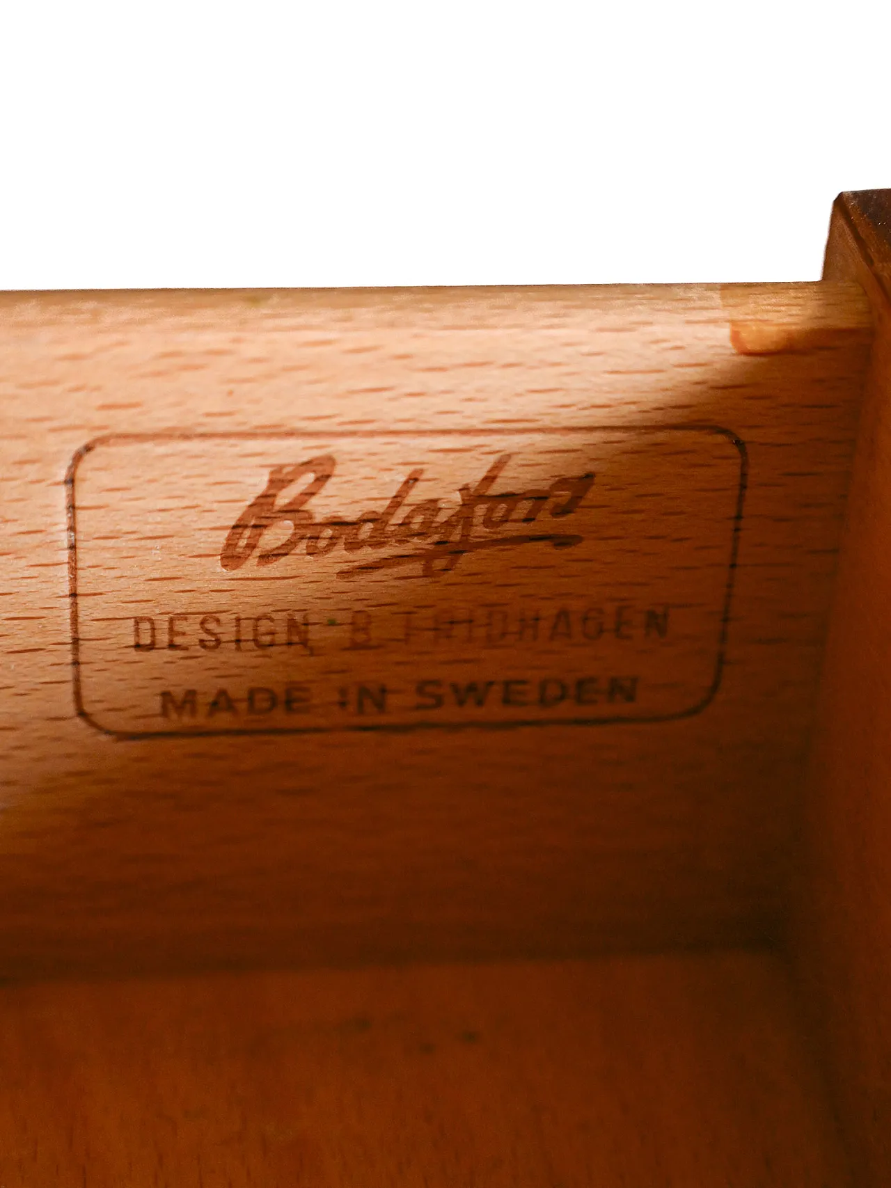 Sideboard FaceBoard Bodafors in walnut, 60s 7