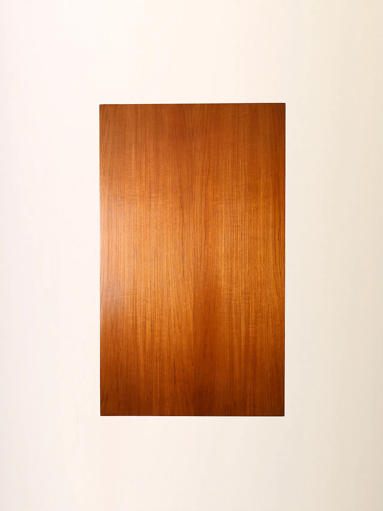 Scandinavian Teak desk with three drawers 9