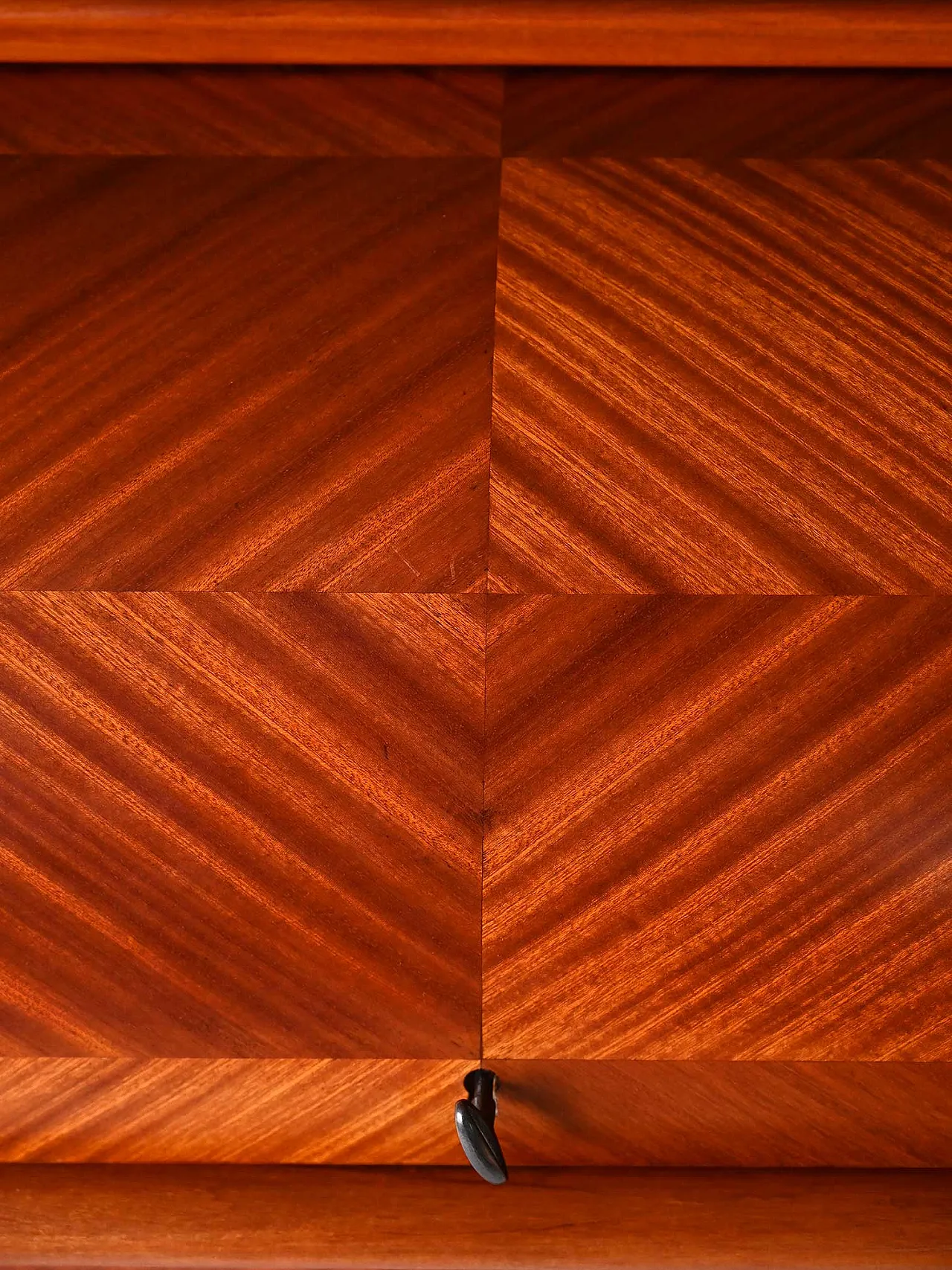 1950s Secretaire with roller closure 5