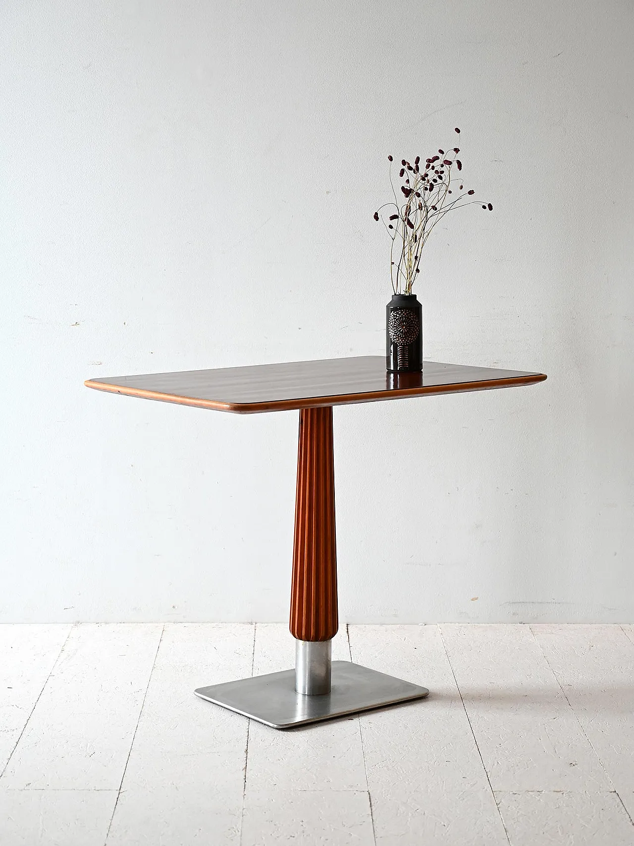 Mogue bar table with steel base, 60s 1