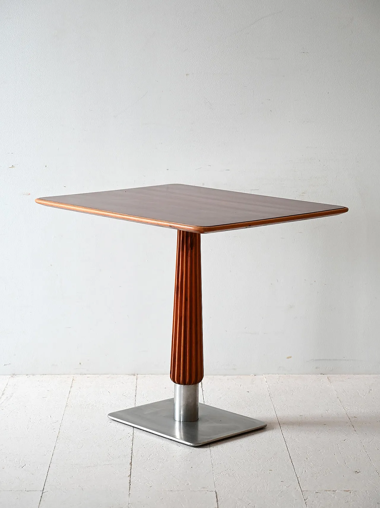 Mogue bar table with steel base, 60s 2