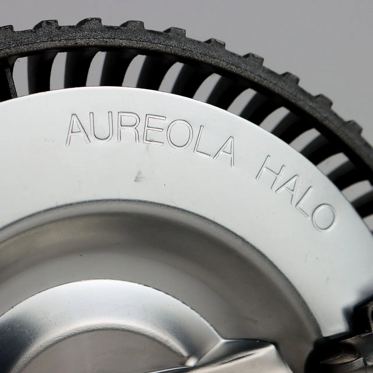 Aureola ceiling amp by Cini & Nils  in metal and glass, 1980s 10