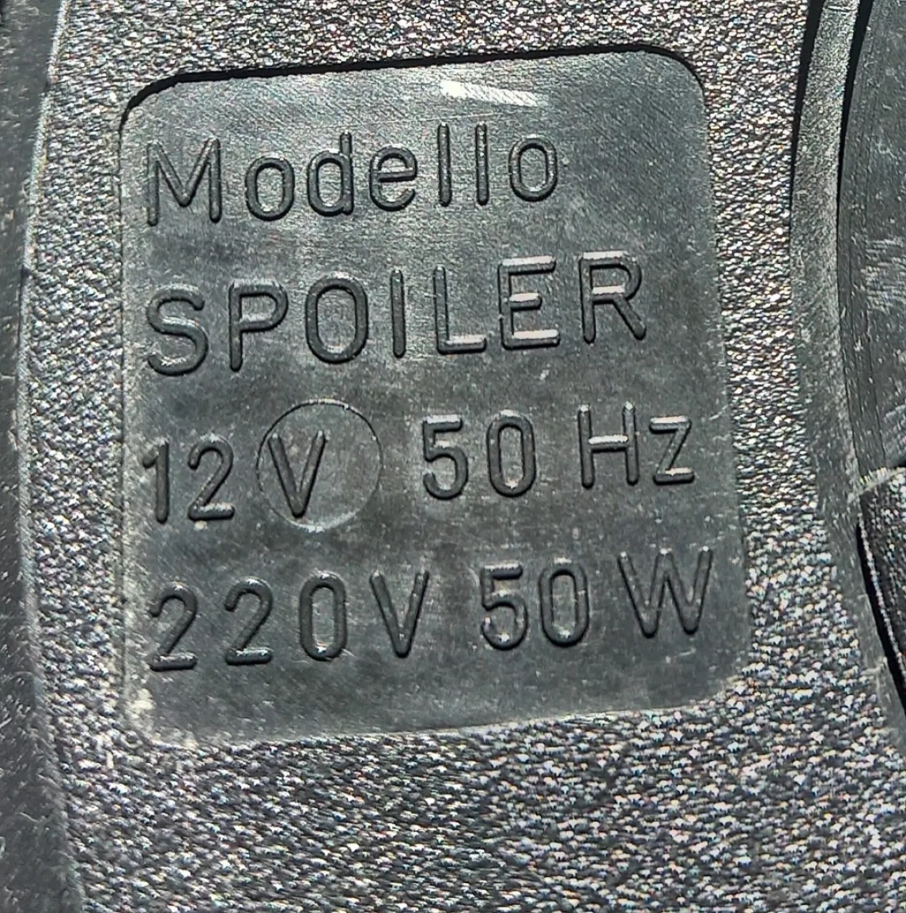 Table lamp telescopic spoiler by Mirello, 80s 3