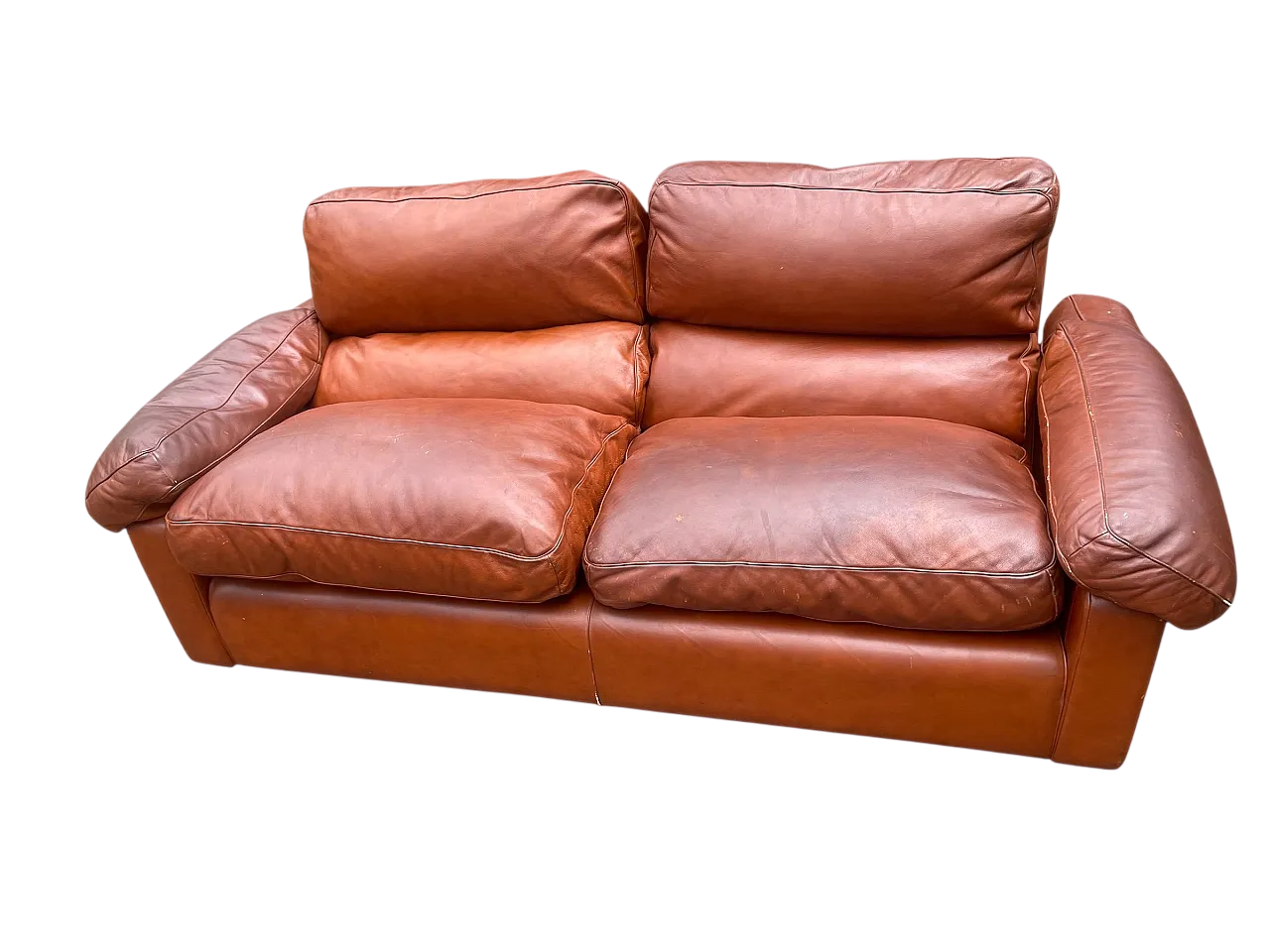 Petronio Sofa by Tito Agnoli for Poltrona Frau, 1970s 12