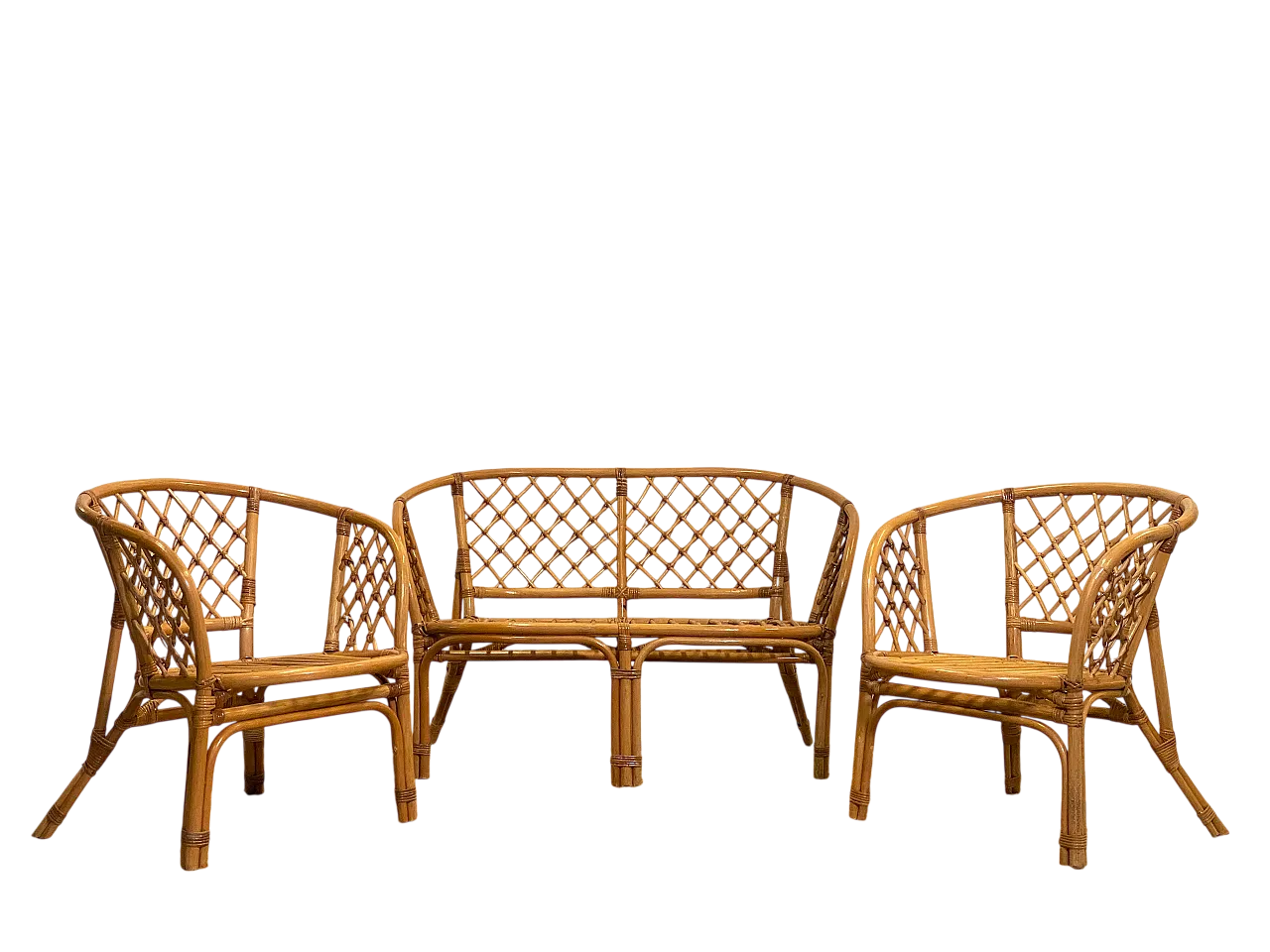 Bamboo living room, 80s 12