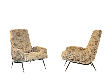 Pair of armchairs in the style of Nino Zoncada 1950s