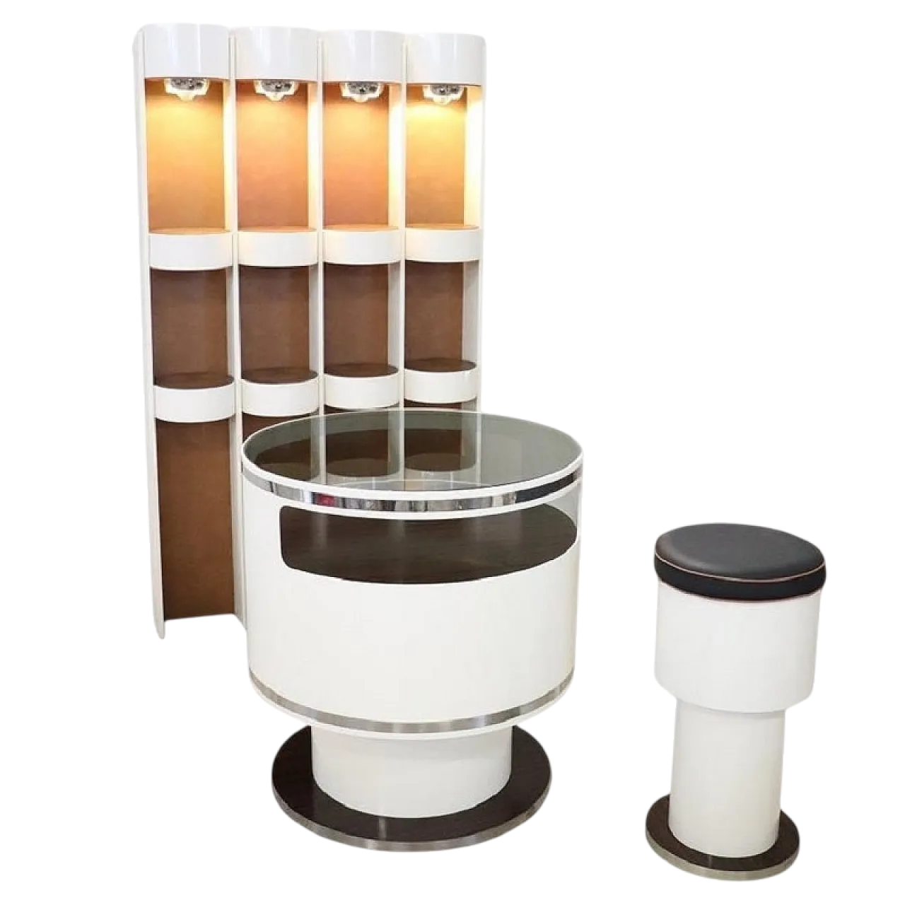 Space Age Bar Corner with counter, 1960s 15