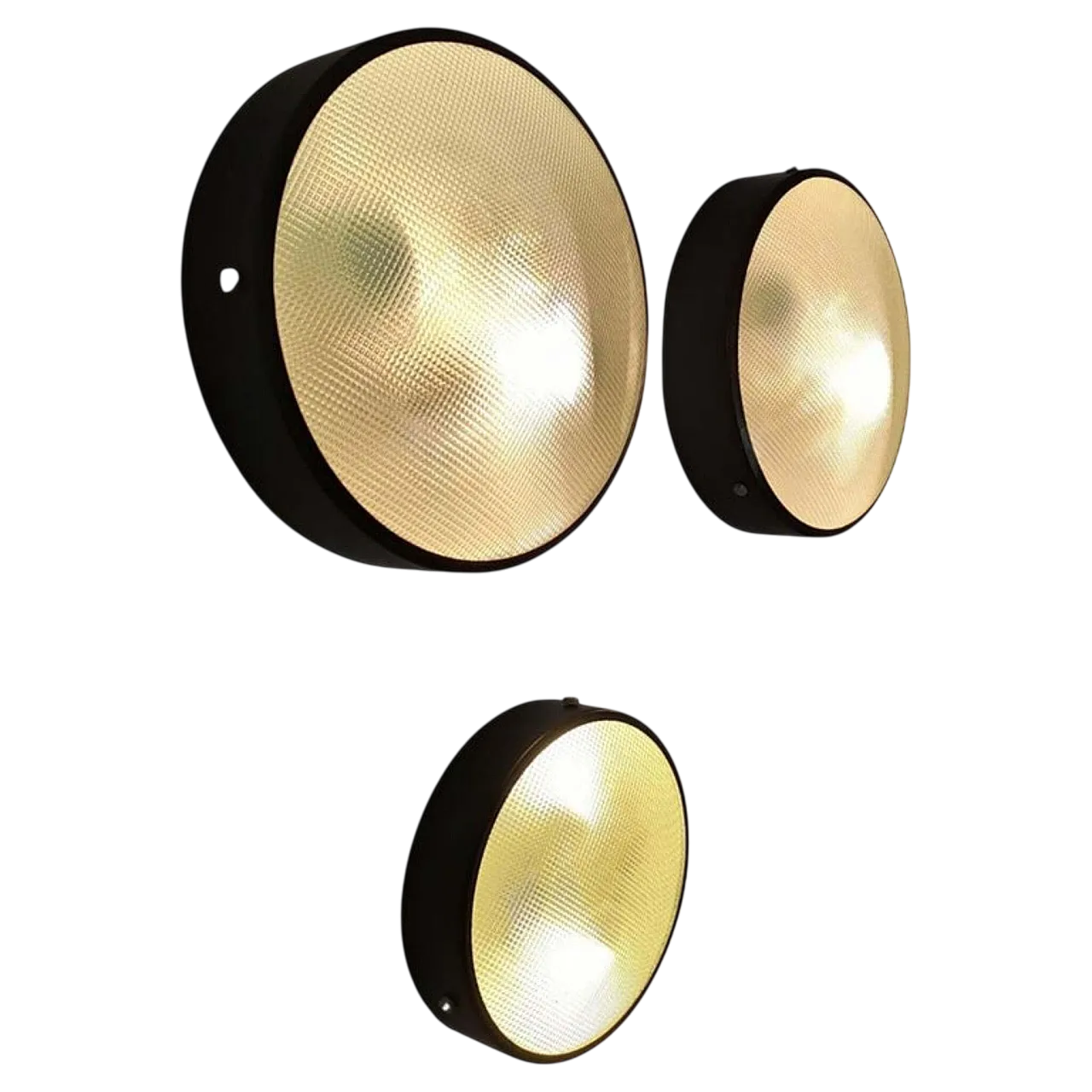 Lampade da soffitto mod. 3001 Gino Sarfatti per Arteluce, Italy, 50s 13