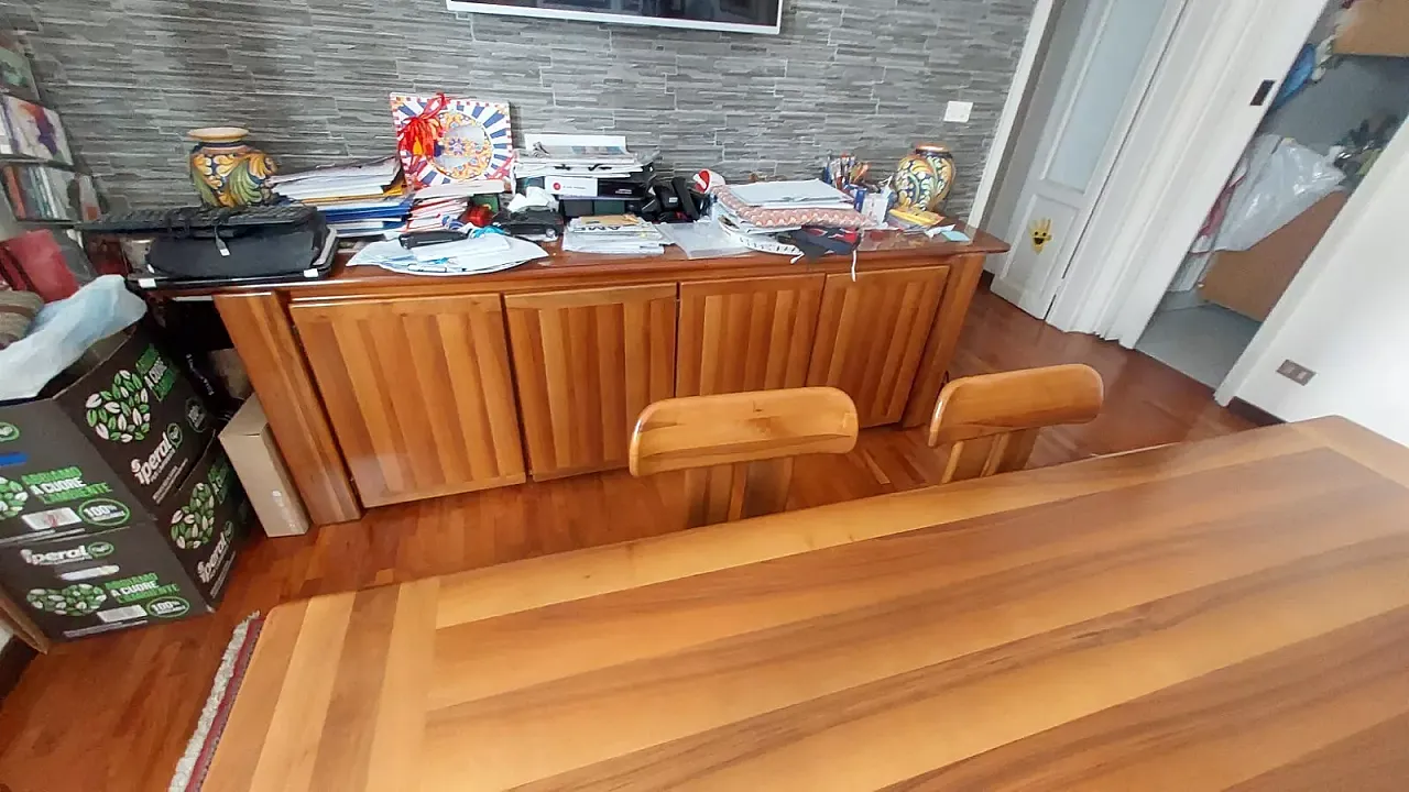 Mario Marenco complete dining set by Mobil Girgi, 1960s 5