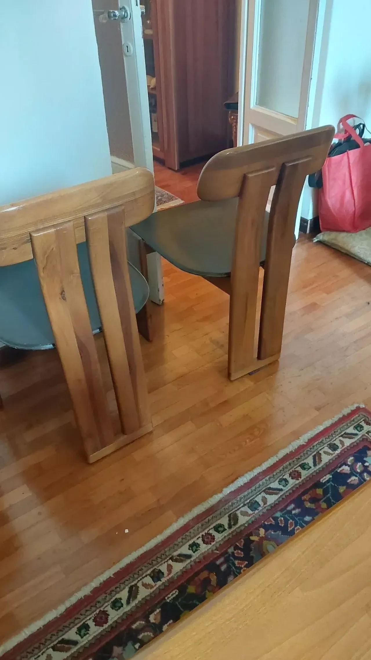 Mario Marenco complete dining set by Mobil Girgi, 1960s 13