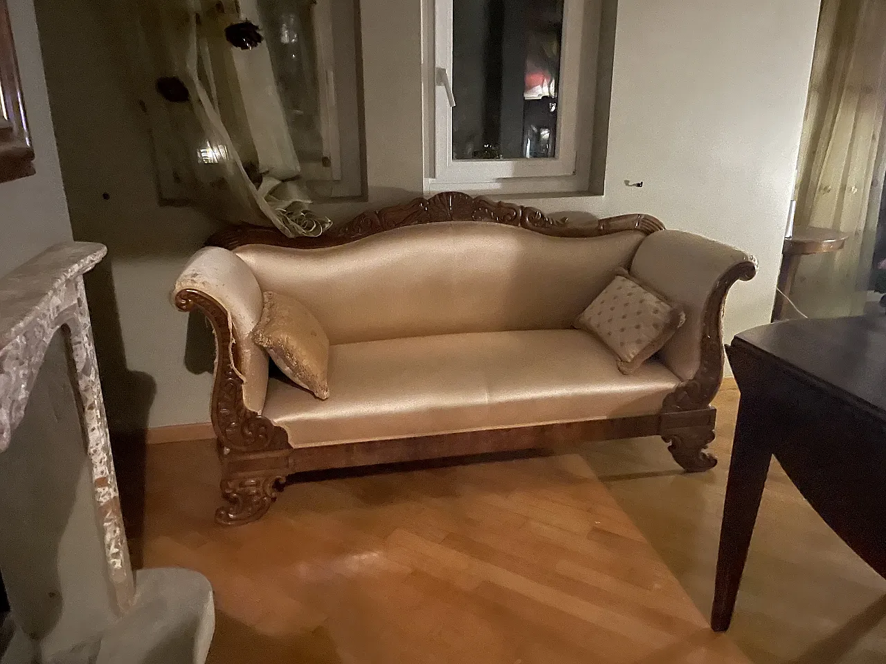 Luis XVI Empire style sofa, 1860s ca. 1