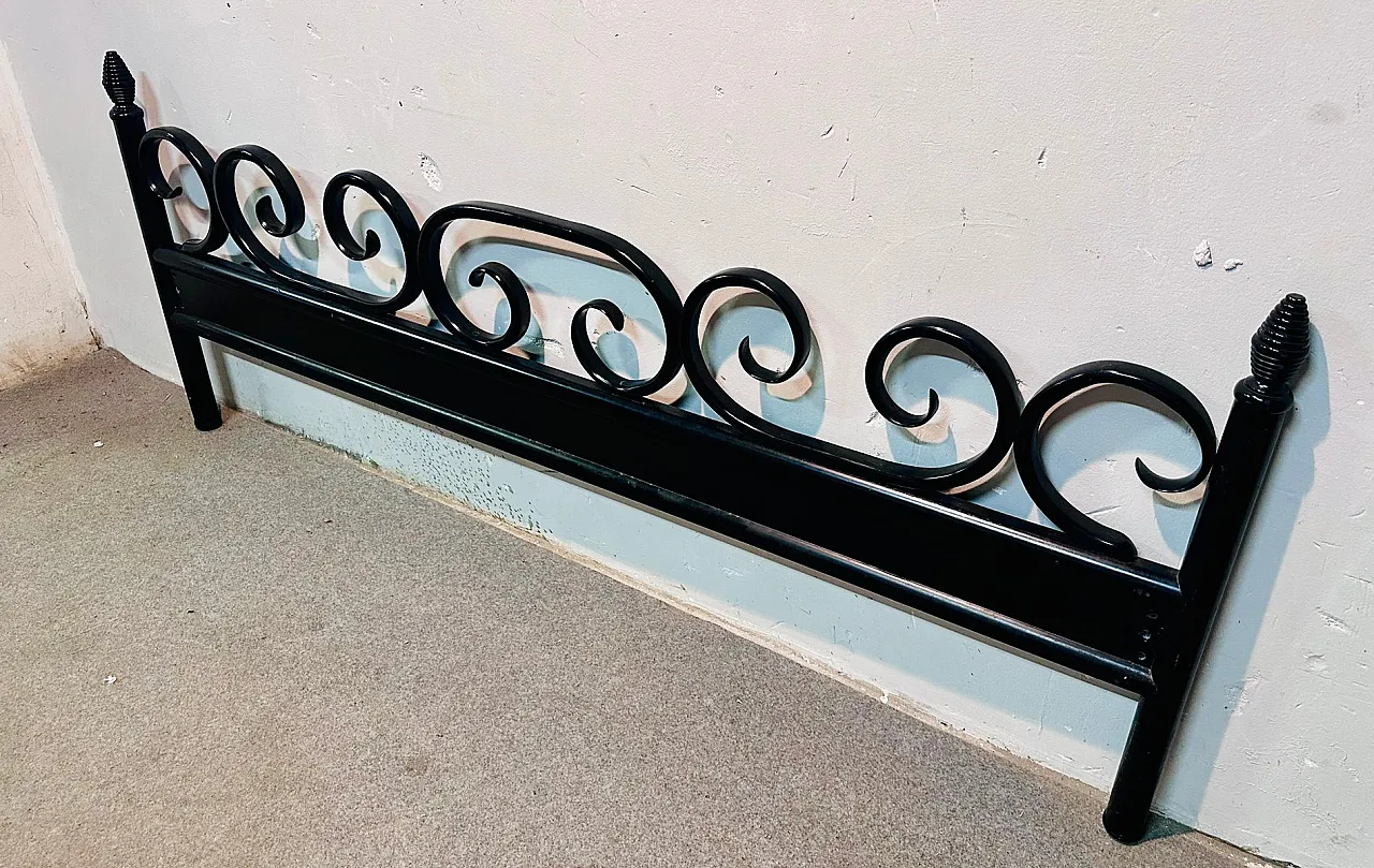 Letto Thonet matrimoniale nero, '900 1