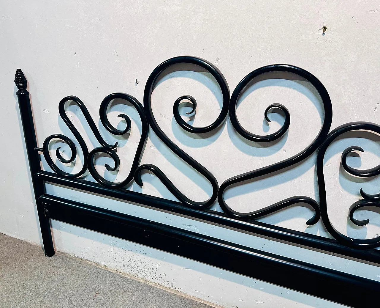 Letto Thonet matrimoniale nero, '900 3