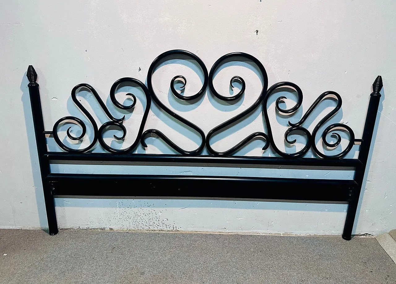 Letto Thonet matrimoniale nero, '900 9