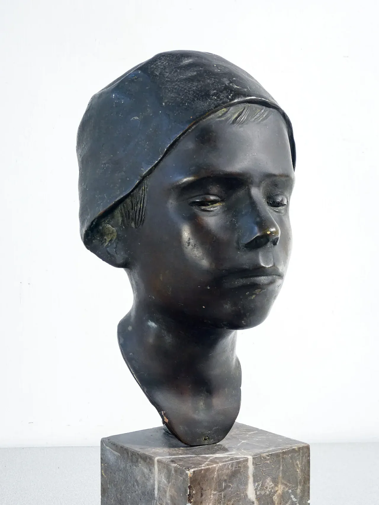 Domenico Jollo, attr. Busto in bronzo, fine '800 2