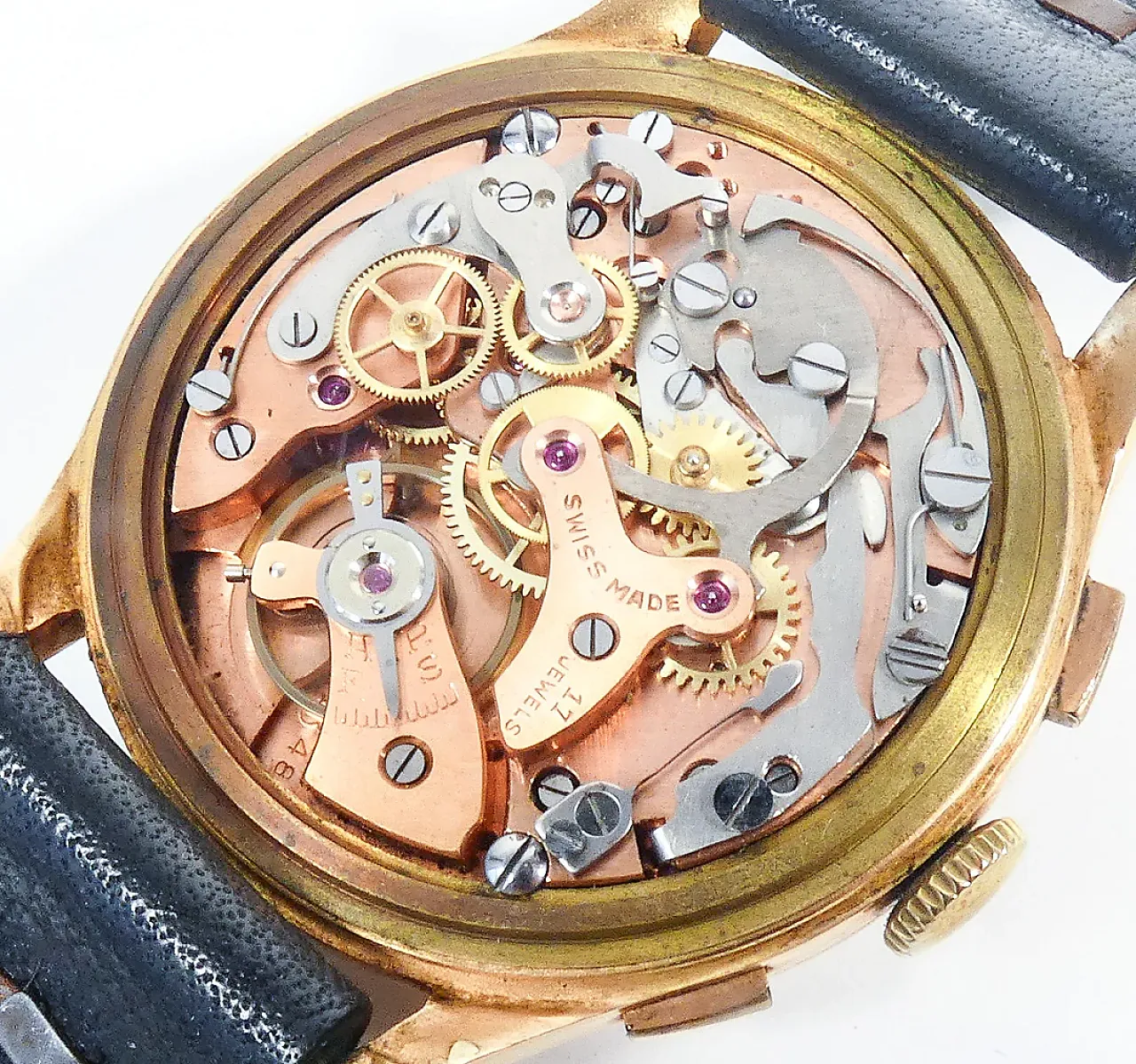 Cronografo da polso Landeron 48 di Conteas, anni '40 4