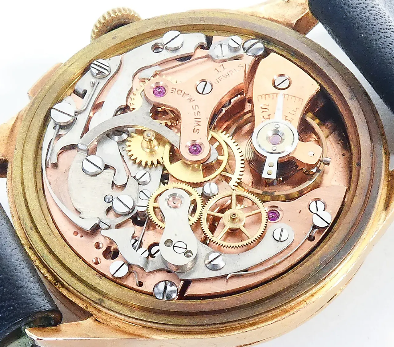 Cronografo da polso Landeron 48 di Conteas, anni '40 5