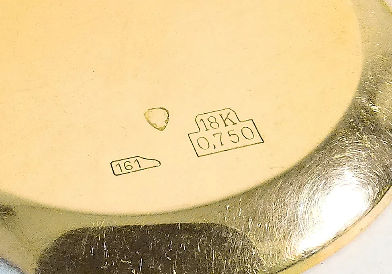 Cronografo da polso Landeron 48 di Conteas, anni '40 8