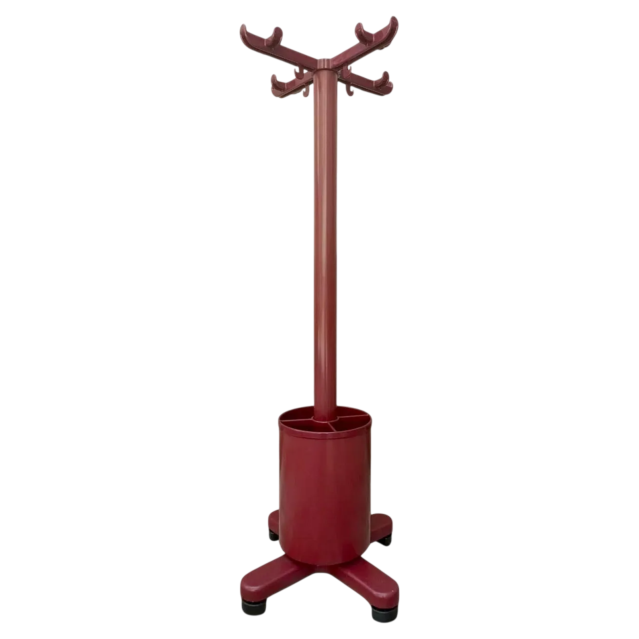 Coat stand with umbrella stand by E.Sottsass for Olivetti, 1970s 8