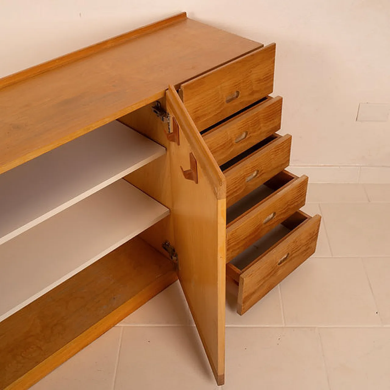 Credenza Fiorenza di Tito Agnoli per Molteni, anni '70 7