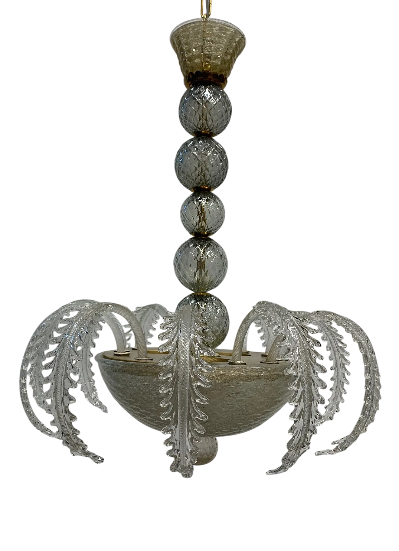 Medusa chandelier in Murano glass attributed to Seguso, 1950s 8