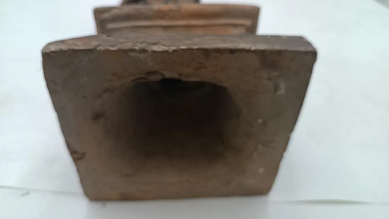 San Petronio Vescovo, scultura in terracotta, '700 6