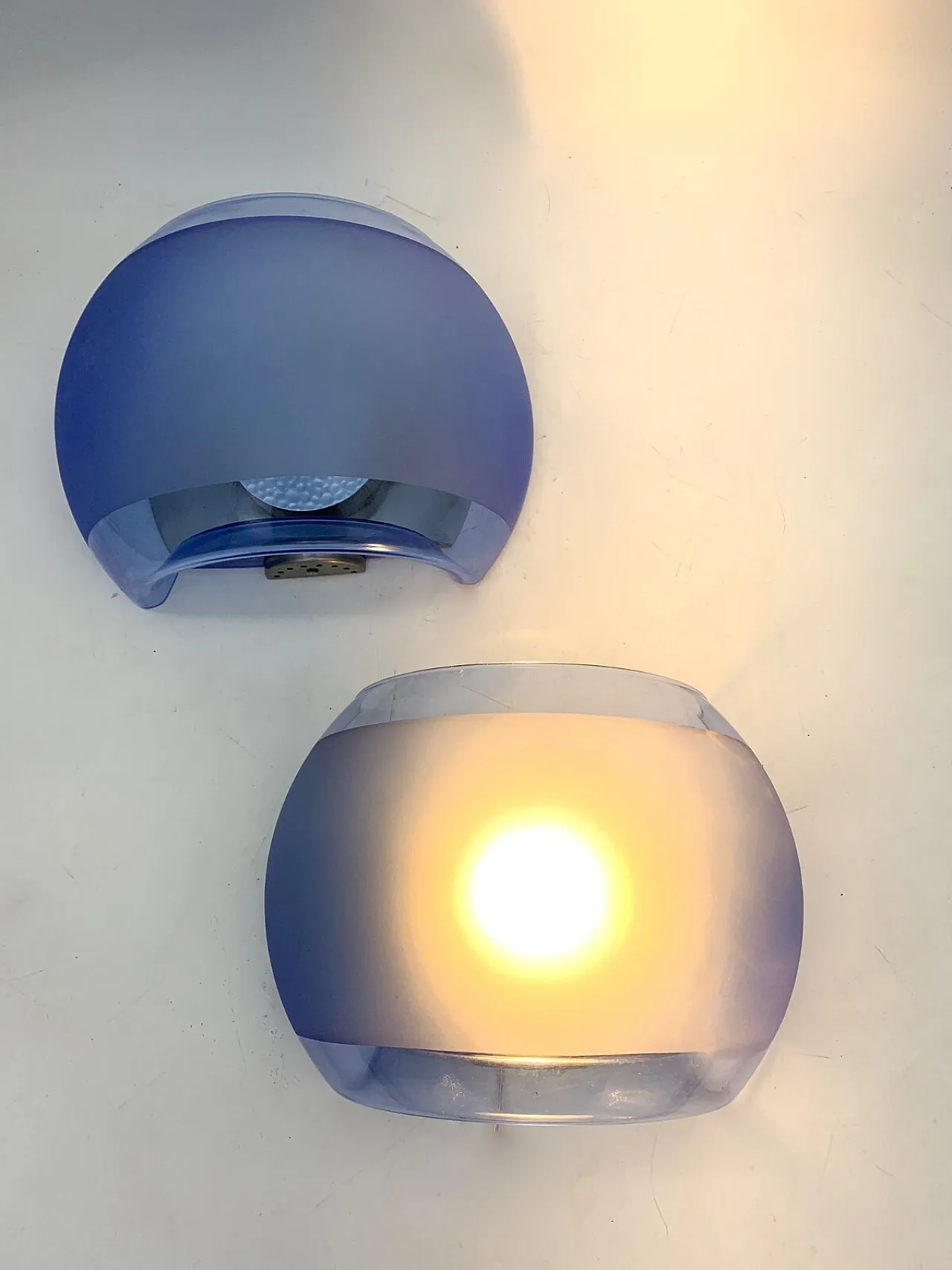 Coppia di applique di Sylicom, anni '90 5