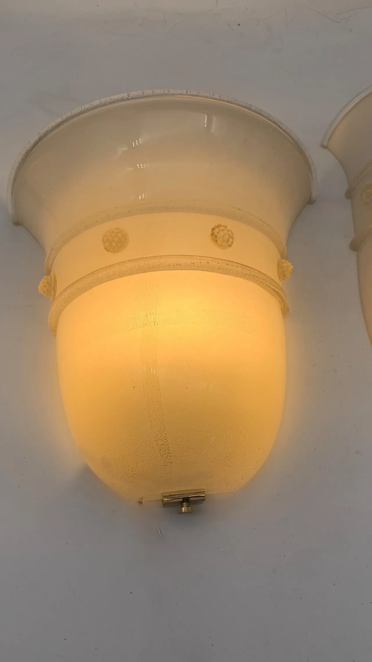 Coppia di applique Barovier & Toso modello Impero, anni 2000 2