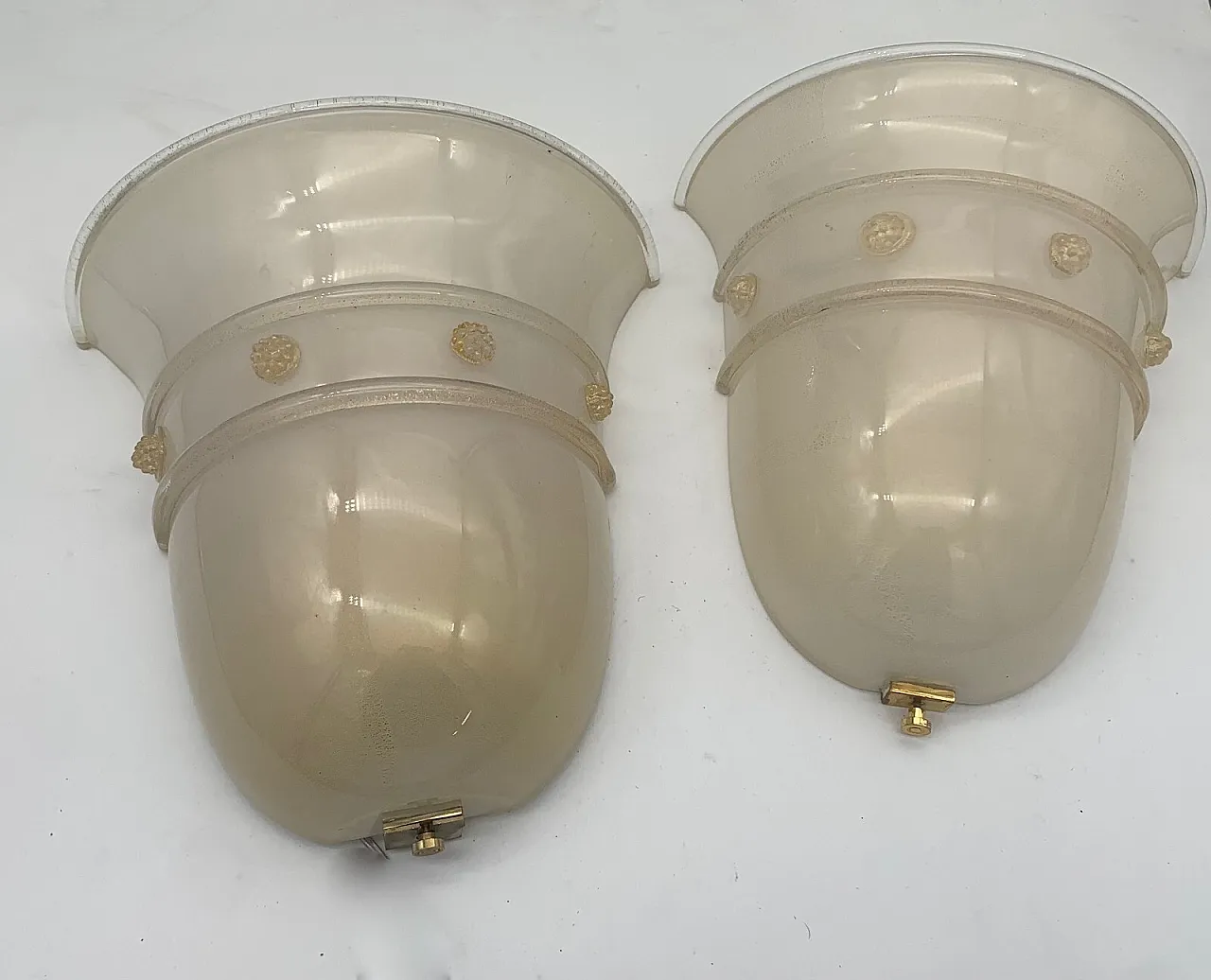 Coppia di applique Barovier & Toso modello Impero, anni 2000 4