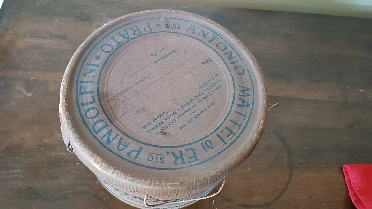 Scatola per panettoni in cartone, anni '30 2