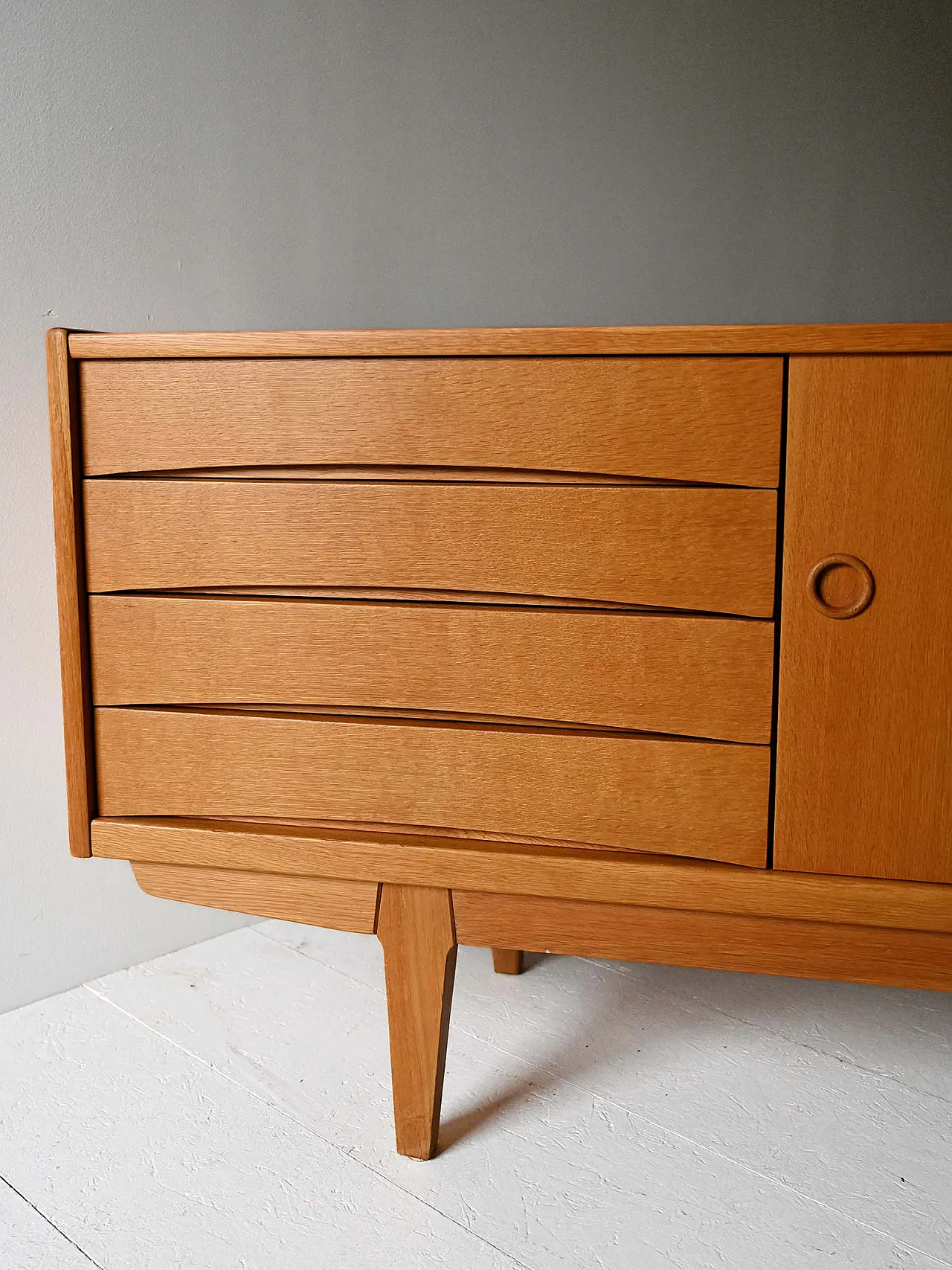 Sideboard scandinavo vintage modello Ulvö 8
