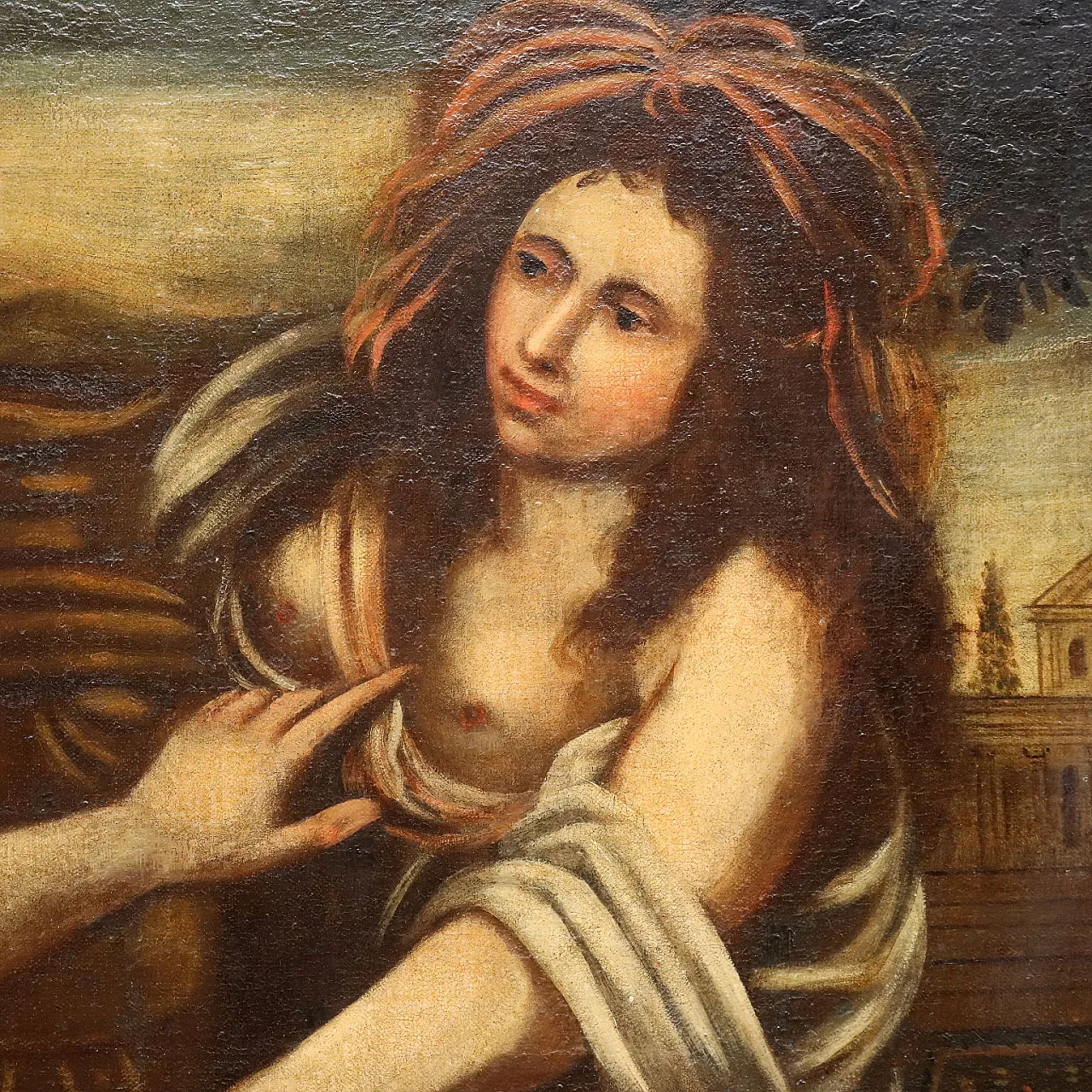 Susanna and the Oldies, oil on canvas, 17th century 6