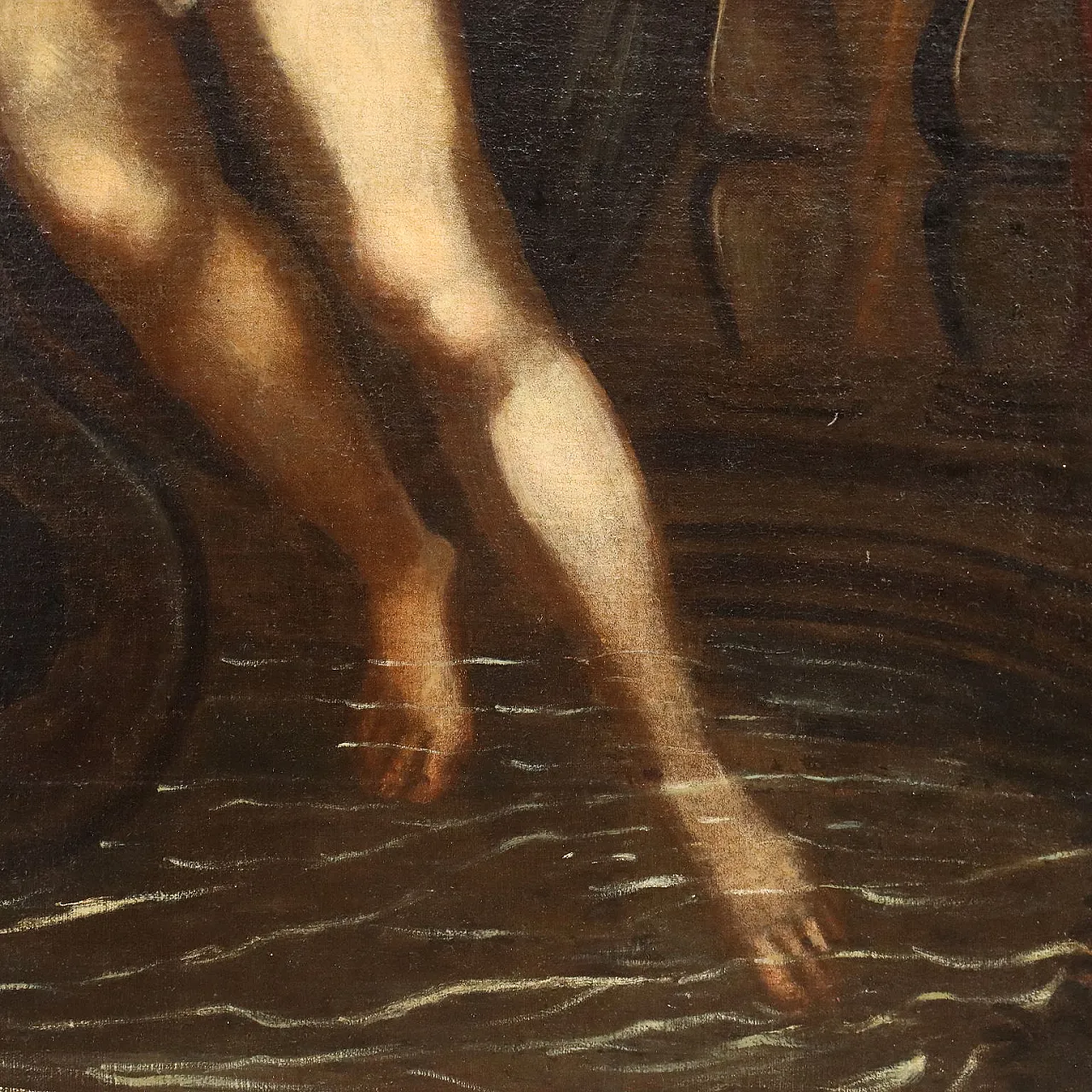 Susanna and the Oldies, oil on canvas, 17th century 7