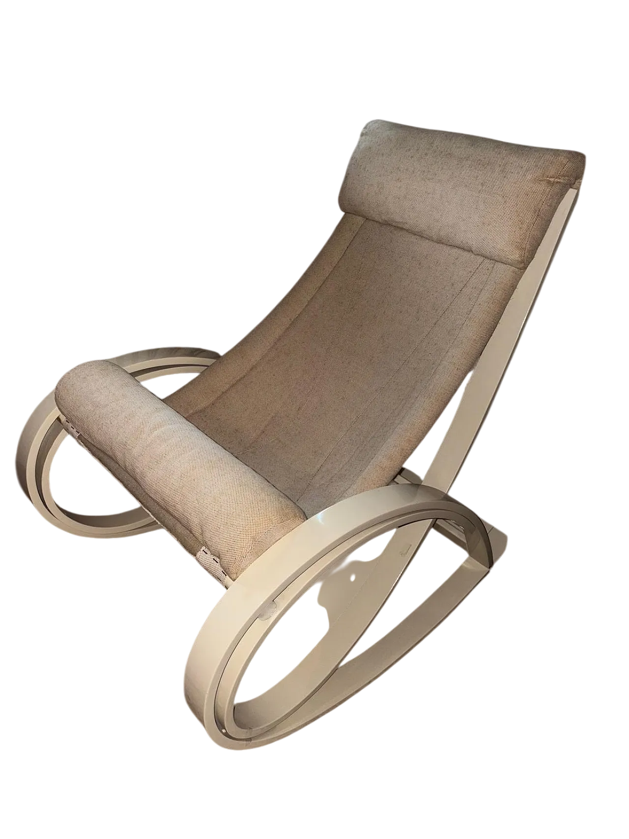 Sgarsul poltrona a dondolo di Gae Aulenti, anni '60 12