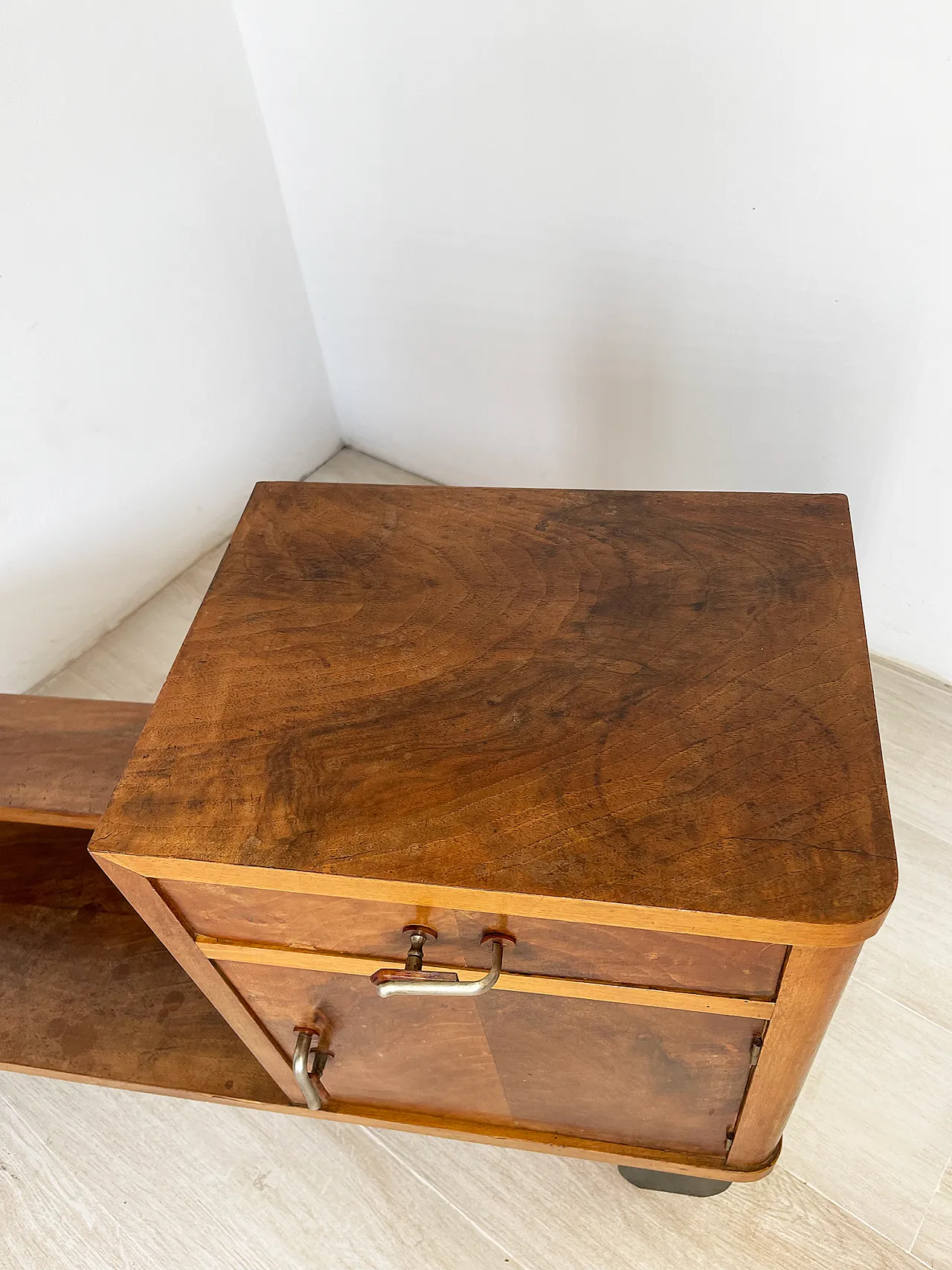 Italian art deco console table, 1950s 15