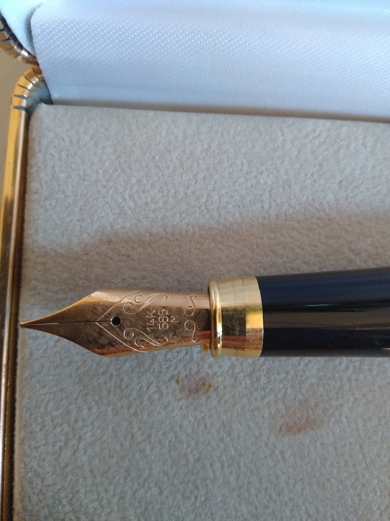 Penna Stilografica in argento di Ferrari Varese, anni '90 3