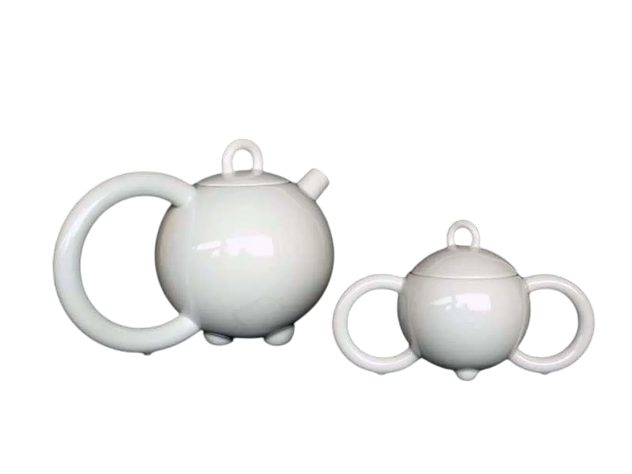 Servizio da tè in porcellana di Matteo Thun per Arzberg, anni '80 5