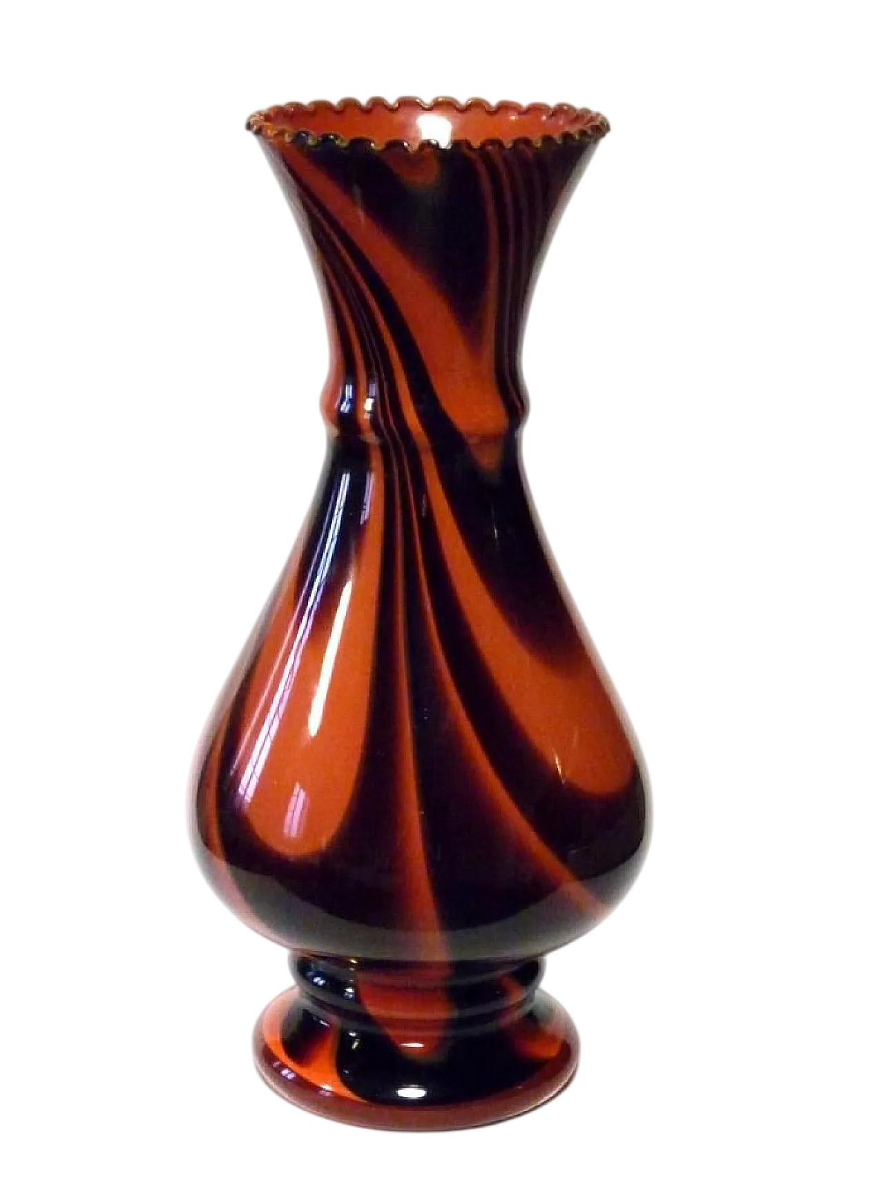 Murano glass vase by Carlo Moretti, 1960s 5