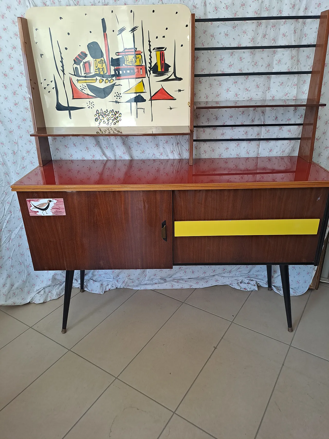 Credenzina libreria, anni '60 1