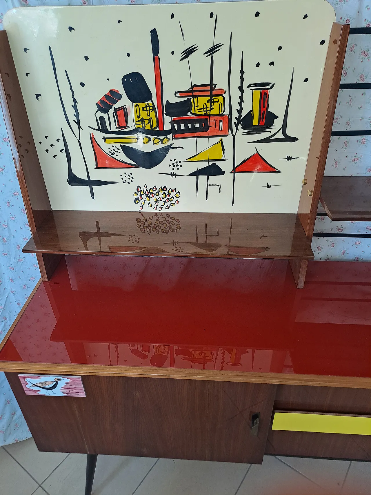 Credenzina libreria, anni '60 2