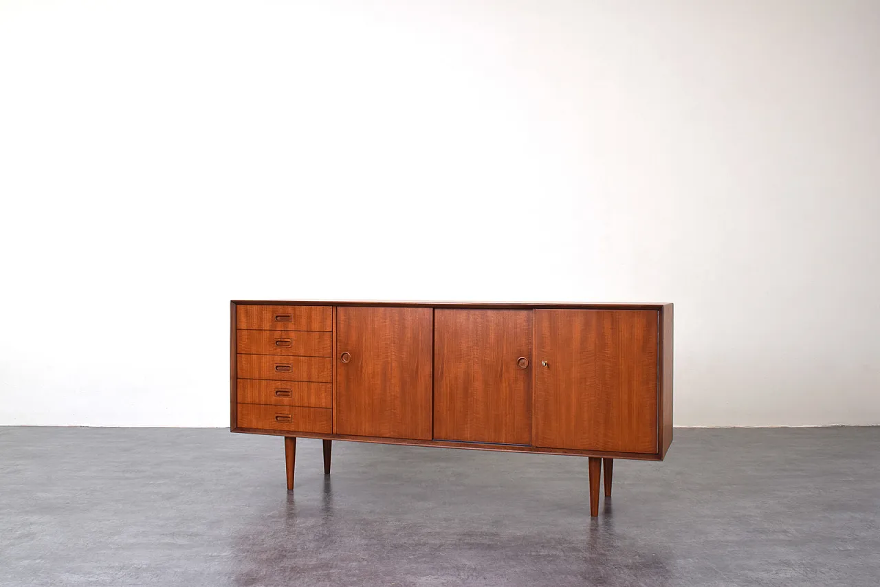 Credenza in teak danese,, anni '60 5