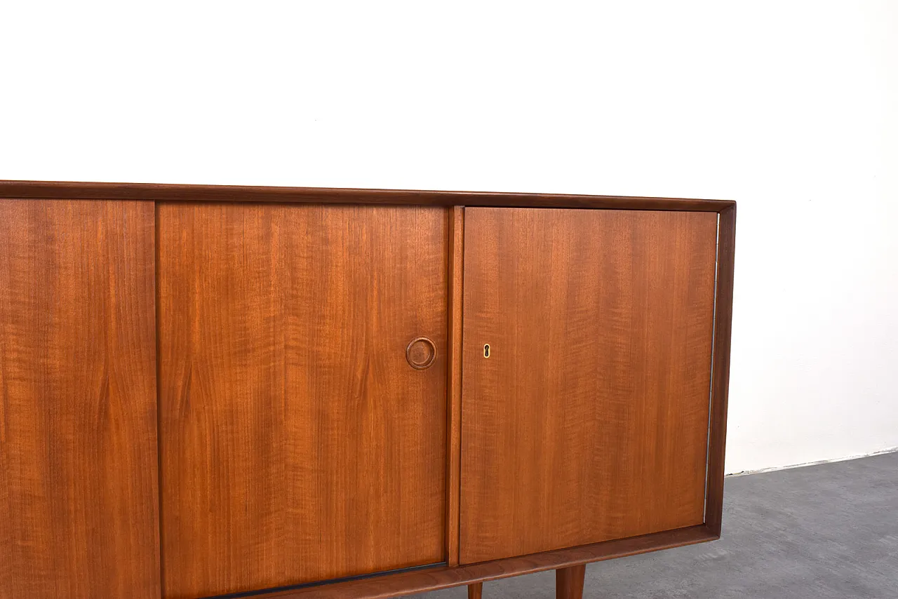 Credenza in teak danese,, anni '60 12