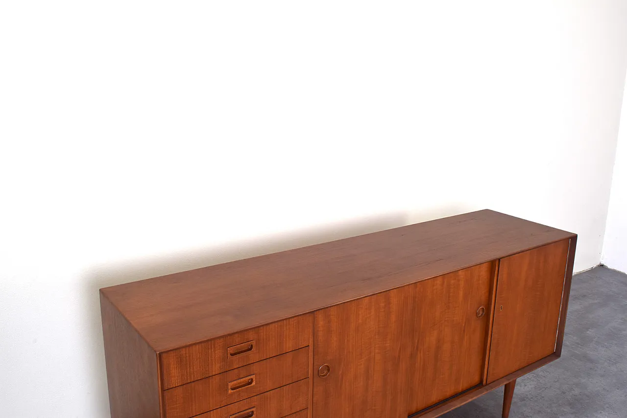 Credenza in teak danese,, anni '60 14
