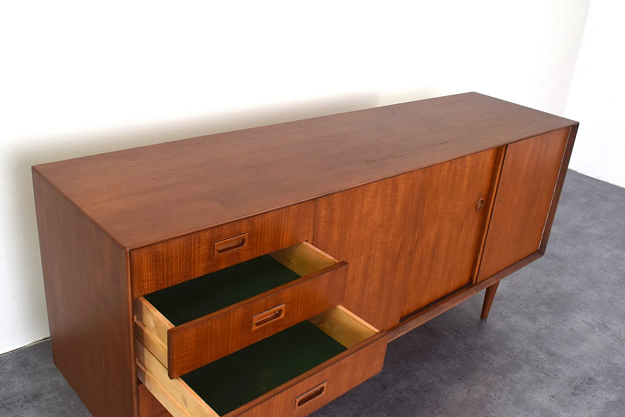 Credenza in teak danese,, anni '60 17