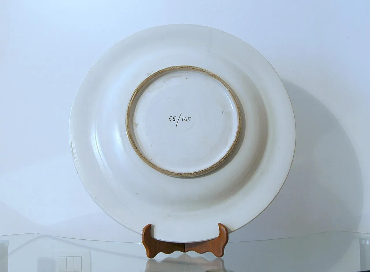 Scultura in ceramica smaltata di Virgilio Guidi, '900 1