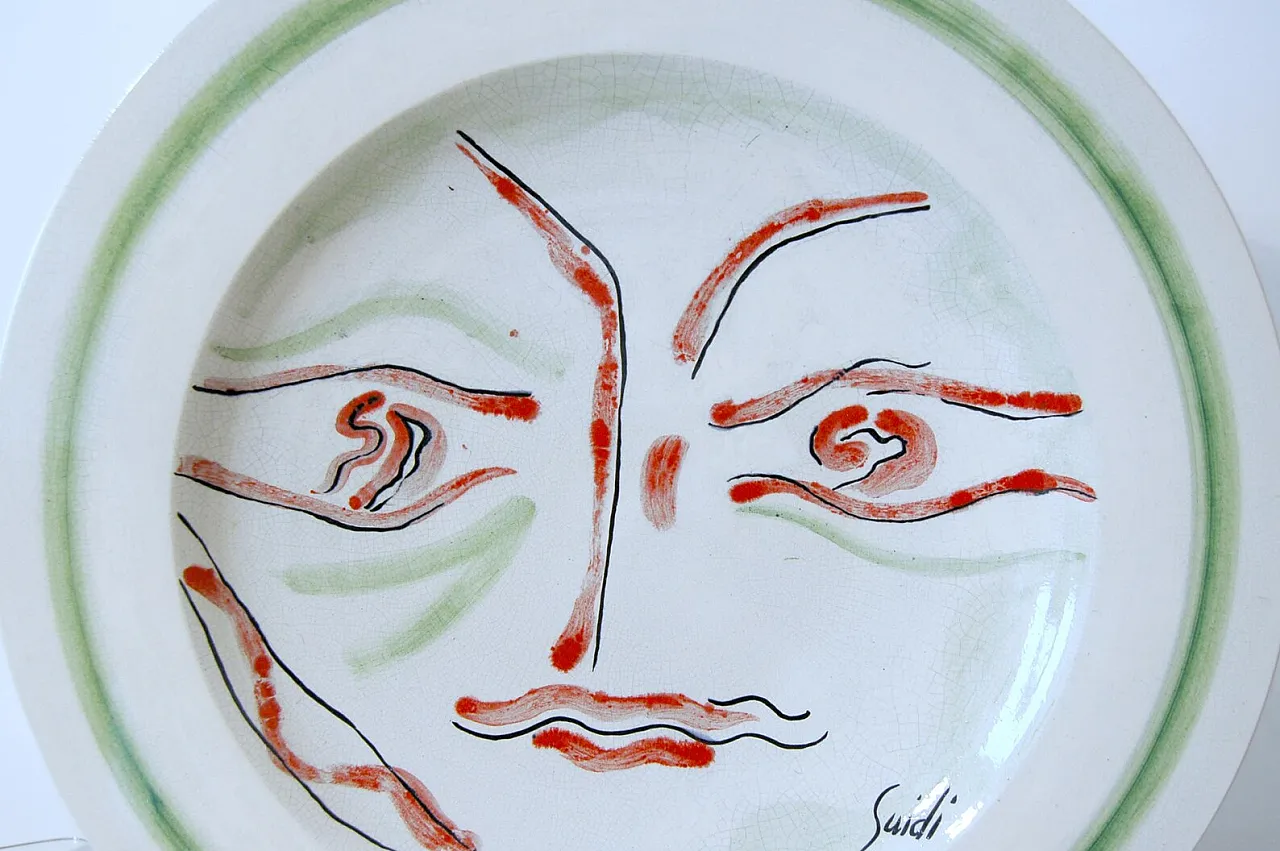 Scultura in ceramica smaltata di Virgilio Guidi, '900 2